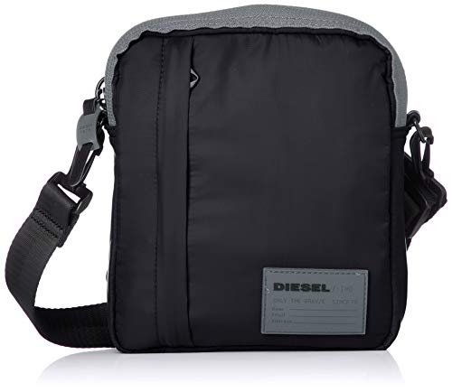 Diesel ODERZO, Mochila para Hombre, Negro (Black), 5x22x18 centimeters (W x H x L)