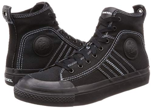 Diesel S-astico Mid Lace, Zapatillas para Hombre, Negro (Black T8013/Pr012), 40 EU