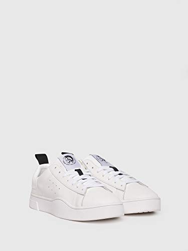 Diesel S-Clever Low, Zapatillas para Hombre, Blanco H0038 H0038, 39 EU