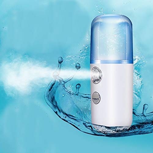 Difusores de aceite perfumado Humidificador Portátil, Ambientador de Aire con Difusor de Bolsillo, Humidificador de Viaje Ultra Silencioso para Iluminación de Sueño Profundo Y Suave Resplandor