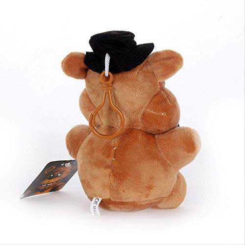 DINGPC Mini Animal Jouet En Peluche, Jouet En Peluche Mignons Pour Décoration, Plush Toy Comme Cadeaux D'enfants, Prix Étudiant, Remplissage De Cadeau Pour Garçons Et Filles 15cm Brown