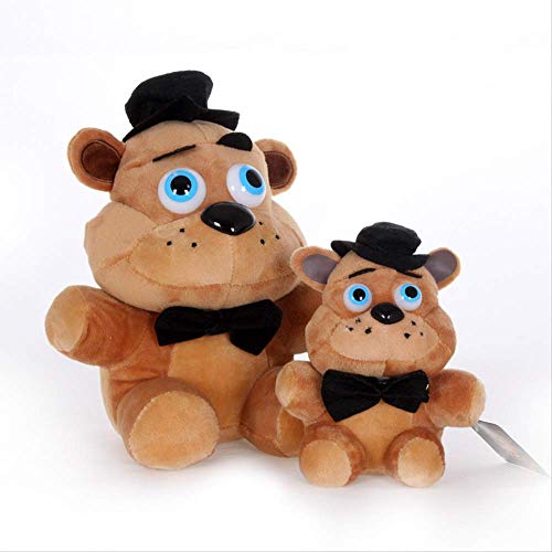 DINGPC Mini Animal Jouet En Peluche, Jouet En Peluche Mignons Pour Décoration, Plush Toy Comme Cadeaux D'enfants, Prix Étudiant, Remplissage De Cadeau Pour Garçons Et Filles 15cm Brown 1