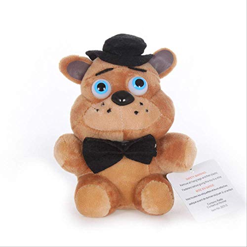 DINGPC Mini Animal Jouet En Peluche, Jouet En Peluche Mignons Pour Décoration, Plush Toy Comme Cadeaux D'enfants, Prix Étudiant, Remplissage De Cadeau Pour Garçons Et Filles 15cm Brown 1