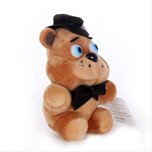 DINGPC Mini Animal Jouet En Peluche, Jouet En Peluche Mignons Pour Décoration, Plush Toy Comme Cadeaux D'enfants, Prix Étudiant, Remplissage De Cadeau Pour Garçons Et Filles 15cm Brown 1
