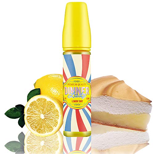 Dinner Lady Lemon Tart 50ml Sin Nicotina E liquid para vapear en cigarrillos electronicos