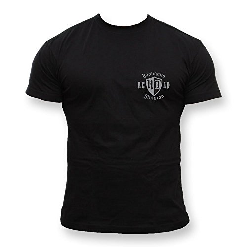 Dirty Ray Hooligans ACAB Bad Boy Ultras Fightware Camiseta Hombre KHD5 (L)