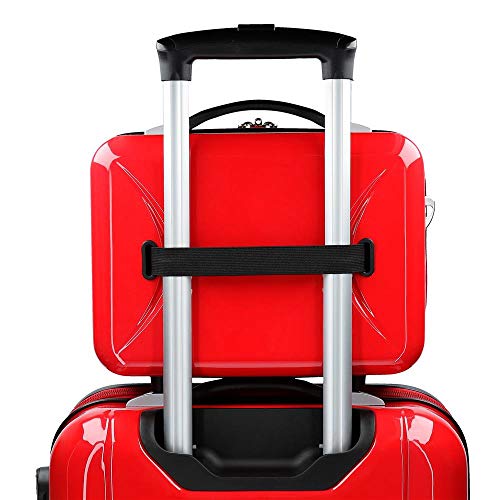 Disney Neceser Abs Minnie Earth Adaptable, Rojo