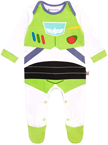 Disney Pijama Entera para Niños Bebés Toy Story Buzz Lightyear Multicolor 9-12 Meses