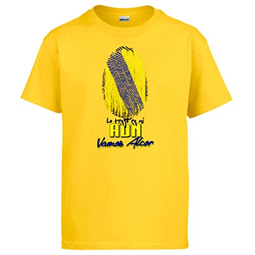 Diver Camisetas Camiseta lo Tengo en mi ADN Alcorcón fútbol - Amarillo, XL