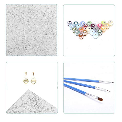 DIY Pintar por números Hombre Pintura al óleo Carteles e Impresiones   por Cantante Estrella música Cartel Pared Arte Imagen Lienzo Pintura para habitación decoración del hogar-x_CM_Unframed_