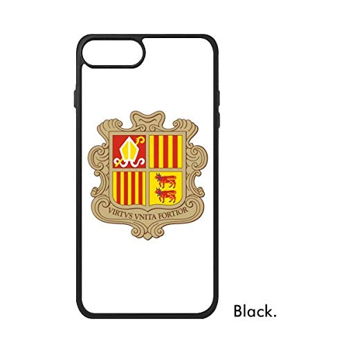 DIYthinker Andorra La Vella Andorra Emblema Nacional para iPhone 7 más Las Cajas de Regalo phonecase la Cubierta del Caso de Apple iPhone Caso 7 Plus