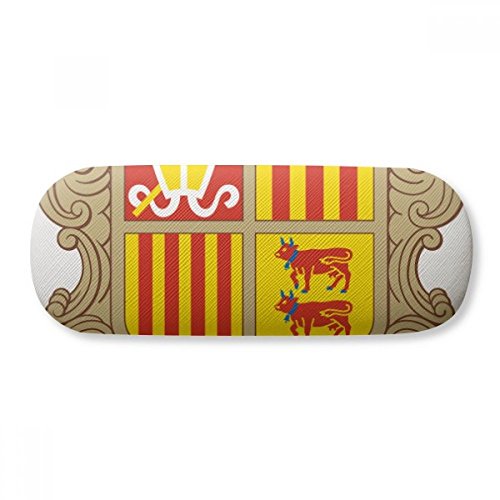 DIYthinker Estuche para lentes con los vidrios caja de almacenamiento de soporte de concha de almeja para mujer Multicolor 6.3 Pulgadas x 2.4 Pulgadas