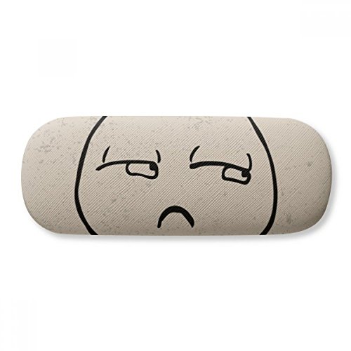 DIYthinker Estuche para lentes con los vidrios caja de almacenamiento de soporte de concha de almeja para mujer Multicolor 6.3 Pulgadas x 2.4 Pulgadas