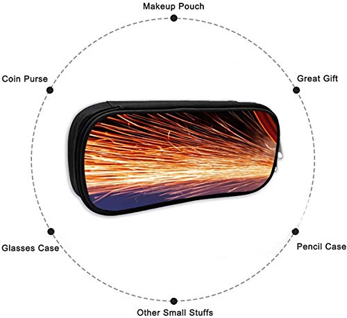 DJNGN Estuche portátil para lápices con cremallera doble para útiles escolares, Sword Art Online Alicization Alice & iexcl; & curren; Synthesis & iexcl; & curren; Thirty neceser d