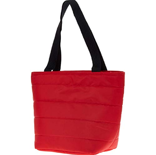 DKNY Bolsa de almuerzo aislada en rojo RRP £60.00