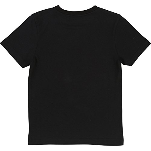 DKNY - Camiseta de Manga Corta - para niño Negro 146-152 cm