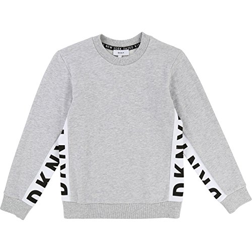 DKNY - Sudadera - para niño Gris 134/140 cm