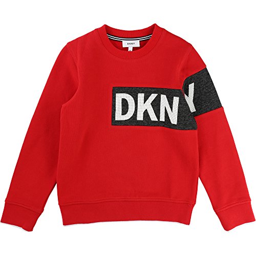 DKNY - Sudadera - para niño Rojo Rojo