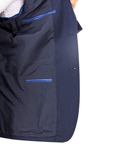 DKNY - Traje a medida para hombre - Azul - 50 Regular