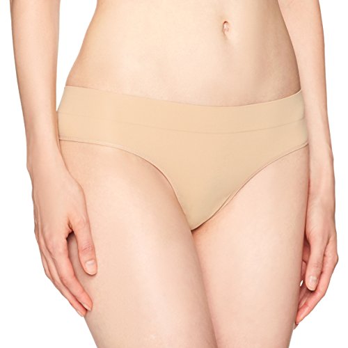 DKNY Women's Active Solid Seamless Thong, Glow, Small