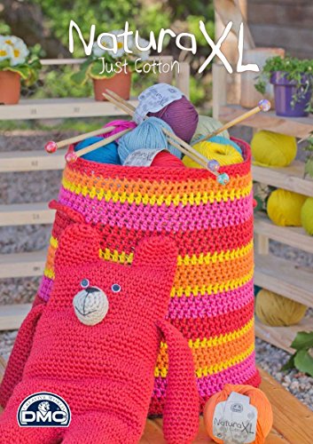 DMC Natura Ovillo, 100% algodón, Color 05 Rojo, XL