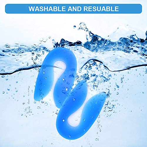 DOACT Heel Cups Almohadillas en forma de U para el talón de la almohadilla de fascitis plantar para hombres y mujeres Talón Spur Alivio para el dolor M