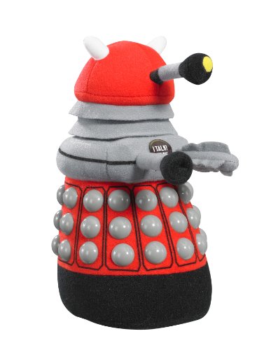 DOCTOR WHO Underground Toys Peluche Dalek (con Voz y Sonido, en inglés), Color Rojo