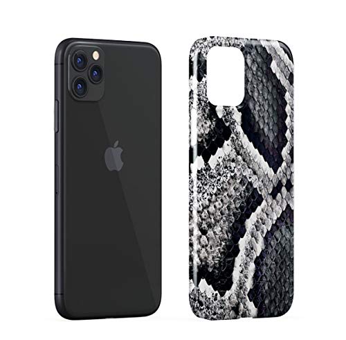 DODOX Snake Skin Pattern Case Compatible with iPhone 11 Pro MAX Pro Snap-On Hard Plastic Protective Shell Cover Carcasa