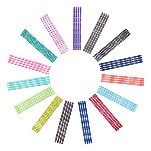 Dokpav 50 piezas Pinza de Pelo, pernos de pelo, horquillas para el pelo de metal de colores arcoíris, Clips de pelo para Niñas Infantiles mujeres