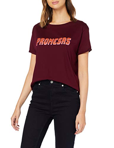 Dolores Promesas 108116 Camiseta, Rojo (Rojo (Granate 00) 000), Small (Tamaño del Fabricante:Small (Tamaño del Fabricante:S)) para Mujer
