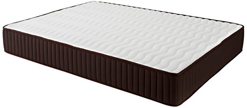 Dormio Esmeralda Colchón ViscoSoft reversible, Blanco, 105 x 200 x 24 cm (Todas las medidas)