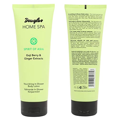 Douglas Home Spa – Spirit of Asia – Goji Berry & Ginger extracts in-shower bodylotion/Cuerpo Leche 250 ml