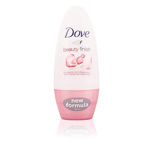 Dove - Desodorante Roll-on Beauty Finish, 50 ml (pack de 3 unidades)