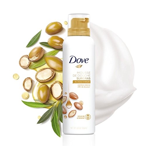 Dove Gel Ducha espuma surgras a la aceite de argán 200 ml – juego de 3