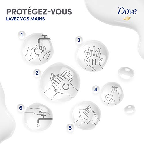 Dove jabón líquido 500ml rellenar original - Conjunto de 4