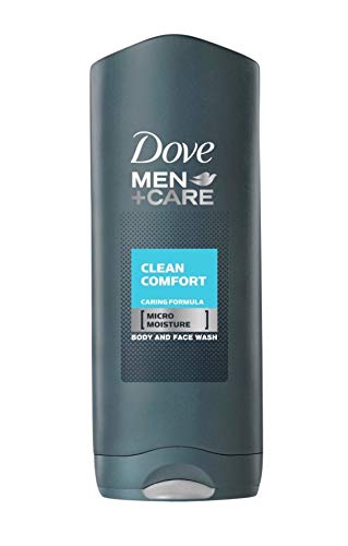Dove Men+Care Men Clean Comfort Gel de Ducha Dermatológicamente Testado, 400 ml - 3 unidades