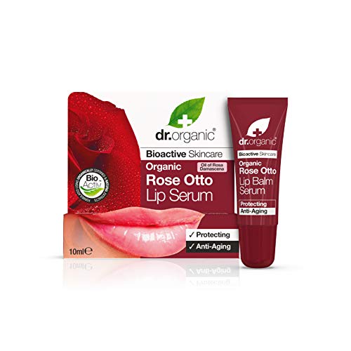 Dr. Organic Serum Labial Rosa De Damasco 10Ml. 1 Unidad 300 g
