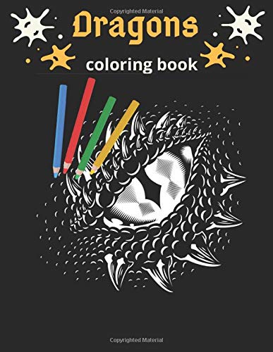 Dragons Coloring Book: An Adult Coloring Book Featuring Magnificent Dragons, Beautiful Princesses and Mythical Landscapes for Fantasy Lovers