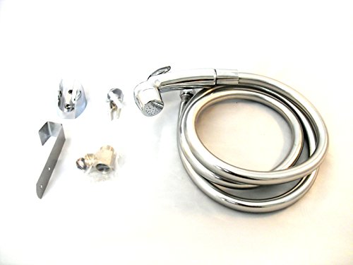 Ducha de mano BisBro para aseo íntimo | Ducha de baño para lograr una higiene íntima óptima | Conexión a la cisterna | Alivia las molestias de las hemorroides | Ahorra papel higiénico