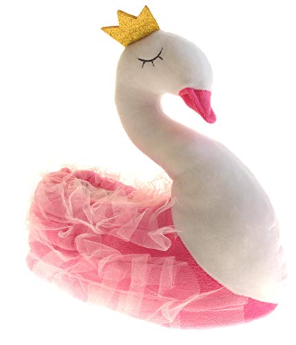 Dunlop - Zapatillas para mujer divertida, diseño de animales, para Navidad o cumpleaños, color Rosa, talla 38/39 EU