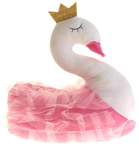 Dunlop - Zapatillas para mujer divertida, diseño de animales, para Navidad o cumpleaños, color Rosa, talla 38/39 EU