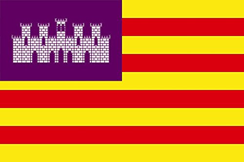 Durabol Gran Bandera de Baleares 150 x 90 cm Satén Flag