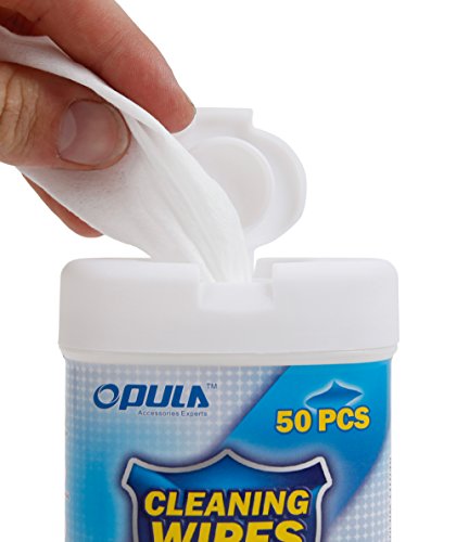 DURAGADGET Toallitas Limpiadoras para Apple Watch Sport/Series 2 / Nike+ / Hermes/Edition - Dispensador 50 Toallitas…