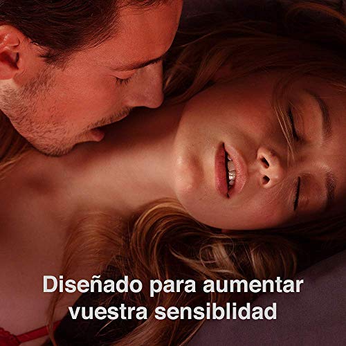 Durex Preservativos Ultrafinos Sensitivo Suave 24 condones + Durex Lubricante Fresa 50 ml