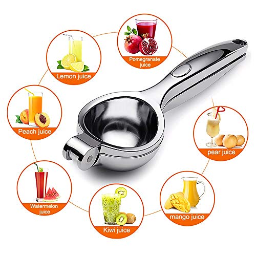 DY_Jin Exprimidor de limón para Prensa de Uso rudo, Exprimidor Manual de Lima Manual - Exprimidor de limón para Jugo de Mano de Lima, Exprimidor de cítricos de Prensa(L(22.5 CM Lenth))