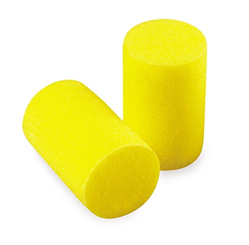 EAR Classic- Tapones protectores para oídos, color amarillo, bloqueo de sonido hasta 28 dB, empaquetados por pares, 10 pares, protector auditivo