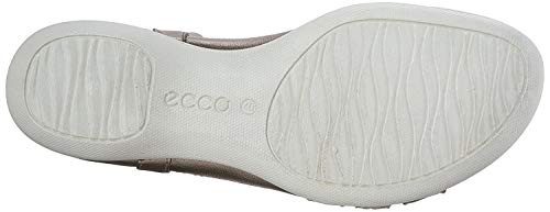 ECCO Flash, Sandalias de Gladiador para Mujer, Plateado (57462warm Grey Metallic/Moon Rock), 43 EU