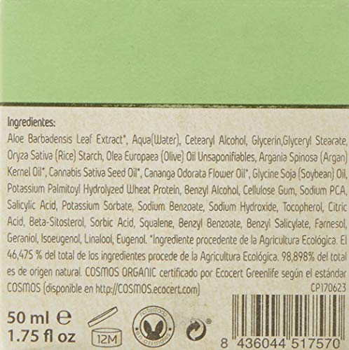 Ecobeauty Crema Facial Cáñamo Ecocert Bio 50 ml