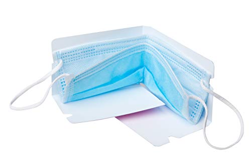ECODEPIL Porta mascarillas - Pack 10 Uds. - Estuche para mascarillas Reutilizable- Ideal para Guardar Tus mascarillas- Protección asegurada Fácil de Limpiar- Colores Variados