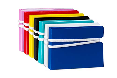 ECODEPIL Porta mascarillas - Pack 10 Uds. - Estuche para mascarillas Reutilizable- Ideal para Guardar Tus mascarillas- Protección asegurada Fácil de Limpiar- Colores Variados